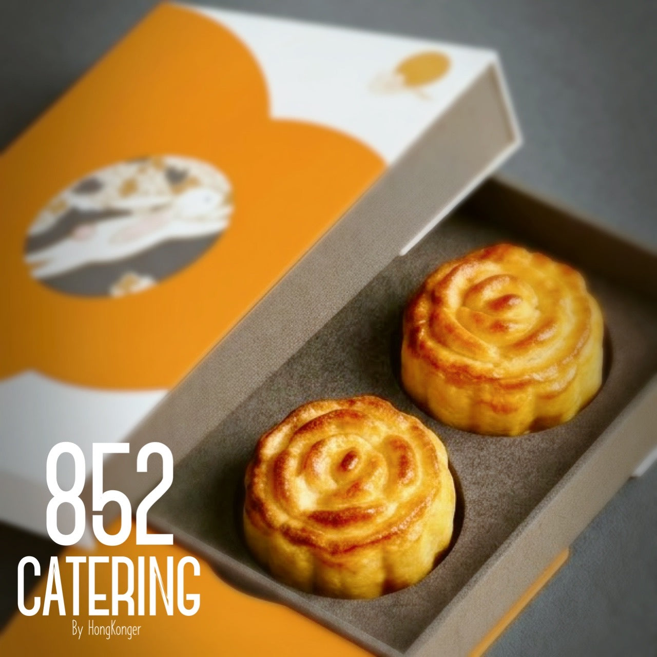 🥮 Artisan Custard Mooncakes 🌕